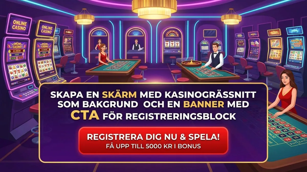 Registrera dig med bonus